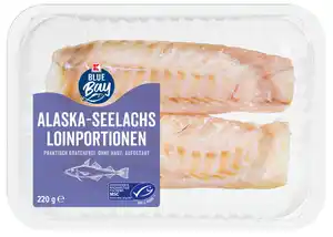 K-BLUE BAY Alaska-Seelachsloin- Portionen, 2 St. = 220-g-Packg.