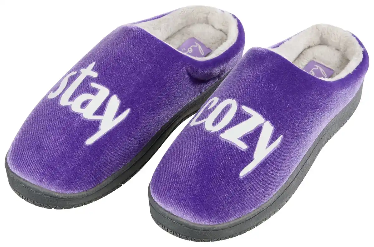 Bild 1 von HOME BY ZAPATO Damen-Hausschuhe, Paar