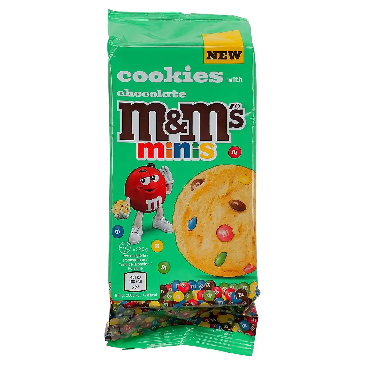Bild 1 von Cookies 180 g, M&Ms minis