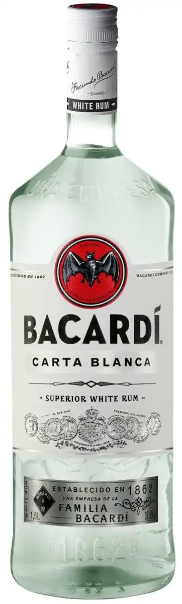 Bild 1 von BACARDI Rum oder Rum-Spirituose, 1,5-l-Fl.