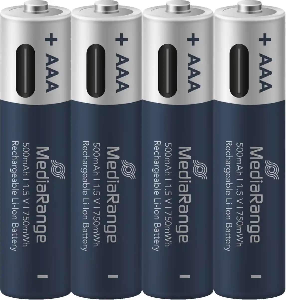 Bild 1 von MEDIARANGE Akkus AAA, 4-St.-Packg.