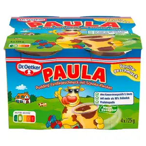 DR. OETKER Paula Pudding 4 x 125 g, Vanille
