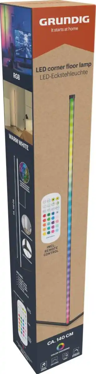 Bild 2 von GRUNDIG LED-Eckstehleuchte RGB