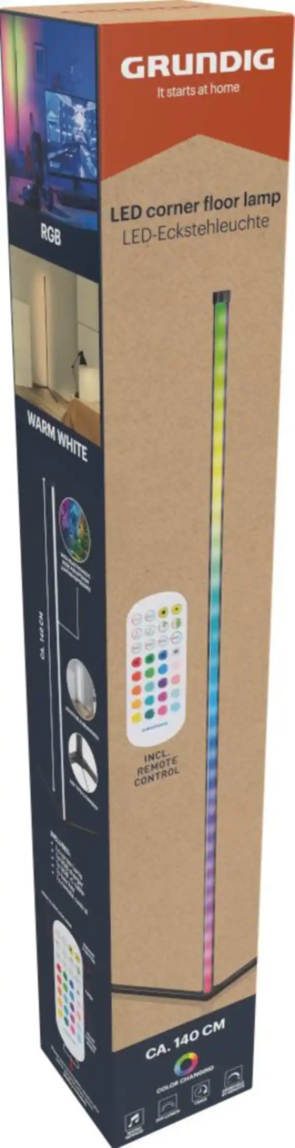 Bild 2 von GRUNDIG LED-Eckstehleuchte RGB