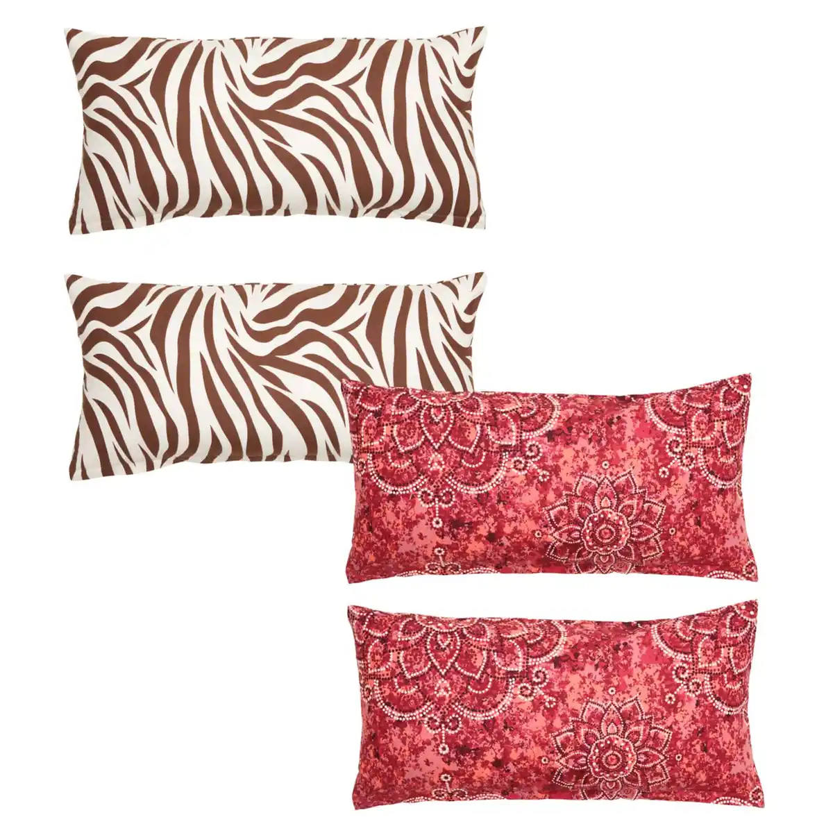 Bild 1 von DREAM@HOME Feinbiber-Kissenbezüge, 2-St.-Packg.