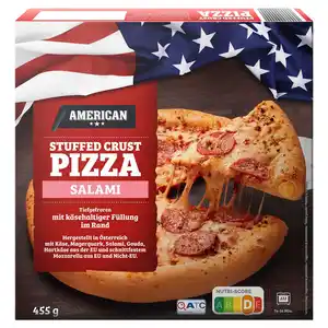 AMERICAN Pizza Stuffed Crust 455 g, Salami