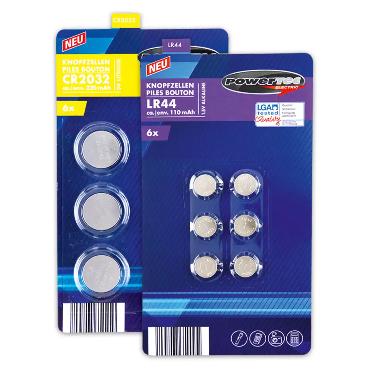 Bild 1 von Powertec Electric Knopfzellen