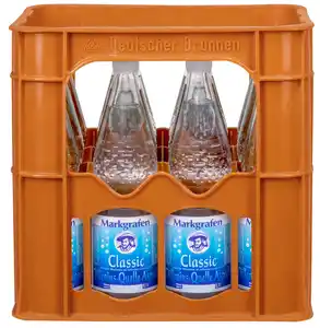 MARKGRAFEN Mineralwasser, Ka. 12 x 0,7-l-Fl.