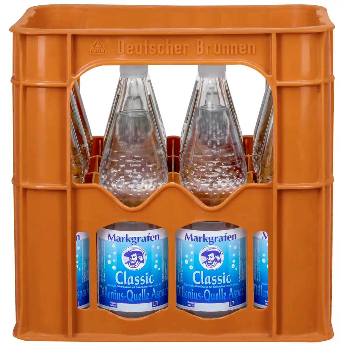Bild 1 von MARKGRAFEN Mineralwasser, Ka. 12 x 0,7-l-Fl.