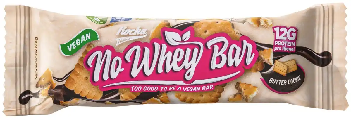 Bild 1 von ROCKA No Whey Bar, 50-g-Riegel
