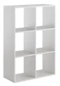 Regal mit 6 Fächern