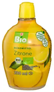 K-BIO Bio-Würzmittel Zitrone oder Limette, 200-ml-Fl.