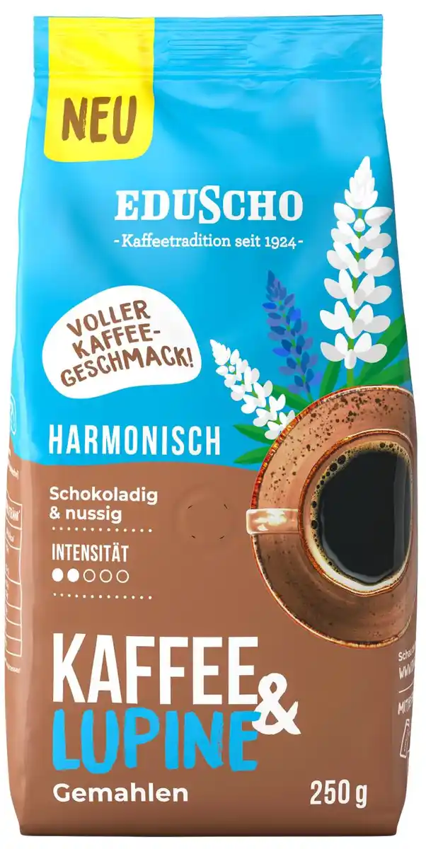 Bild 1 von EDUSCHO Kaffee & Lupine, 250-g-Packg.