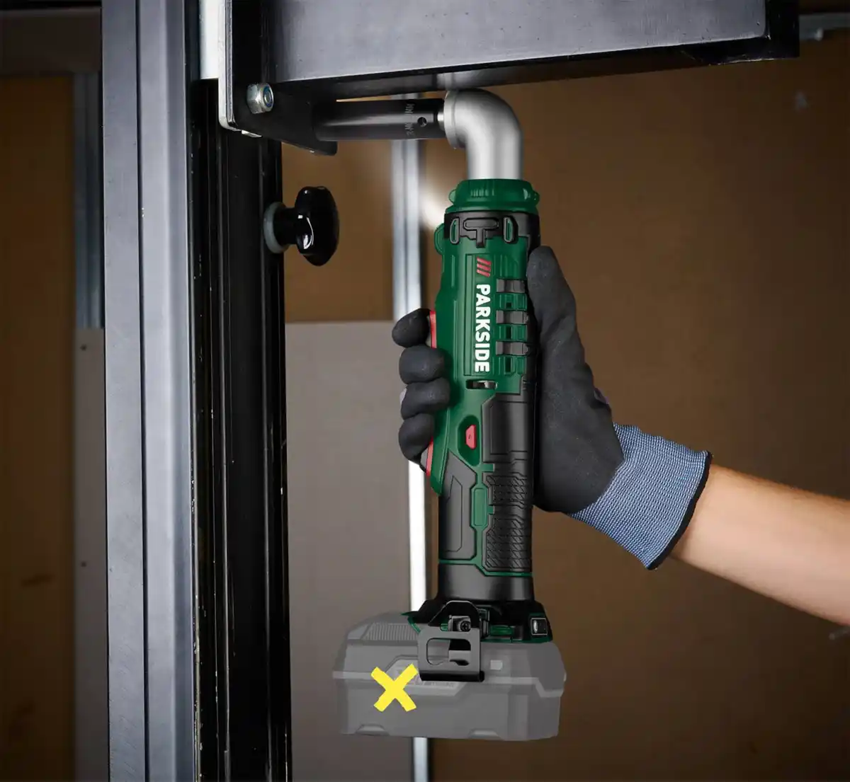 Bild 3 von PARKSIDE® Akku-Winkelschlagschrauber 20 V »PAWS 20 A1« (o. Akku)