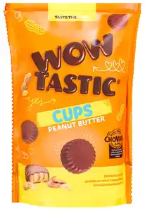 WOWTASTIC Erdnussbutter-Cups, 110-g-Beutel