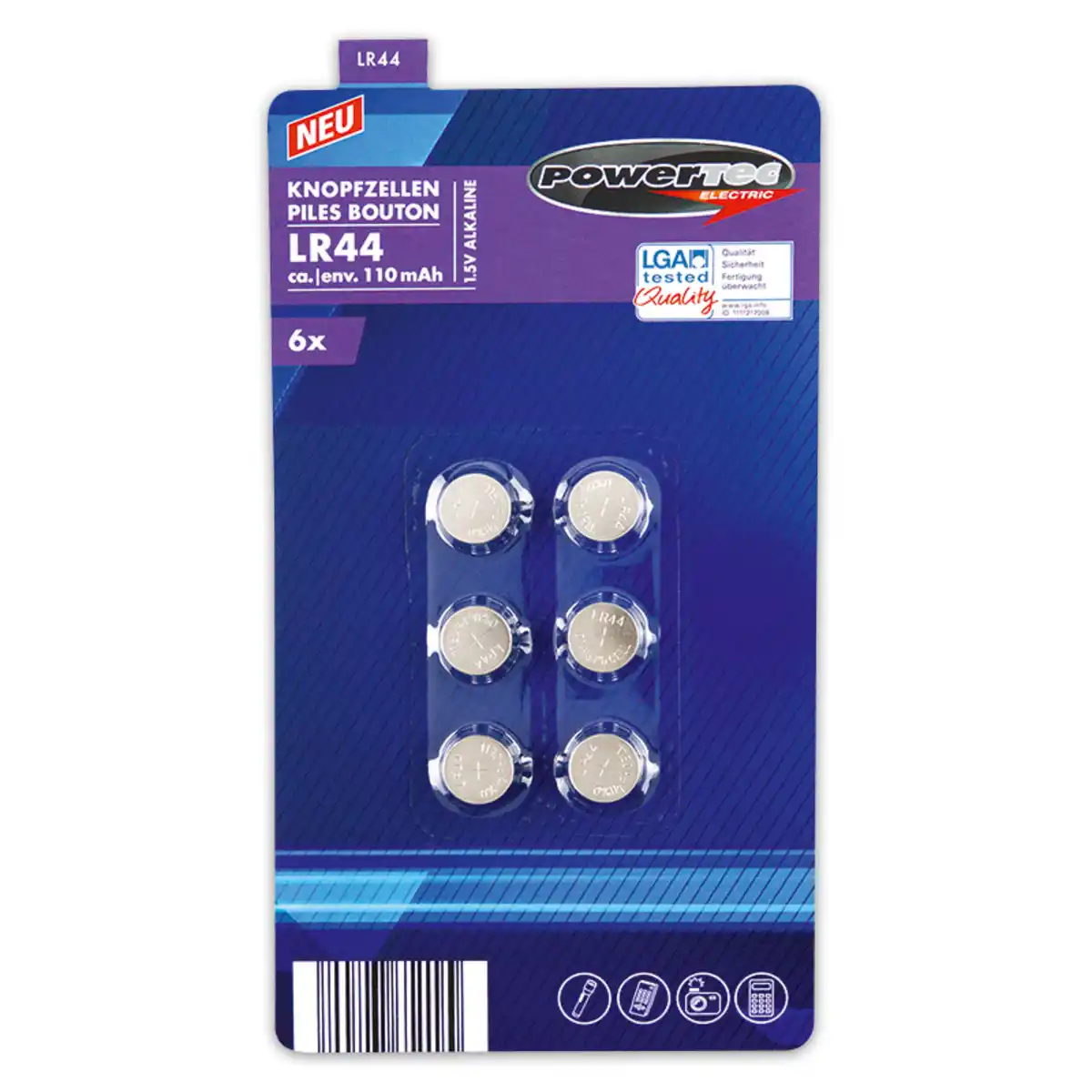 Bild 2 von Powertec Electric Knopfzellen