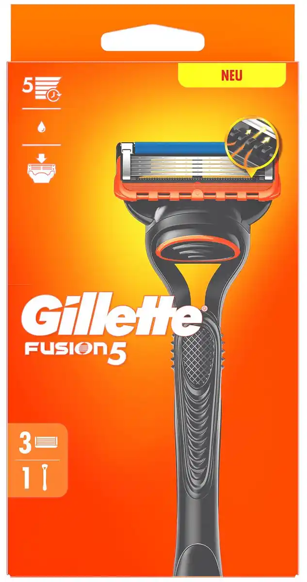 Bild 1 von GILLETTE Fusion5 Rasierer, Packg.