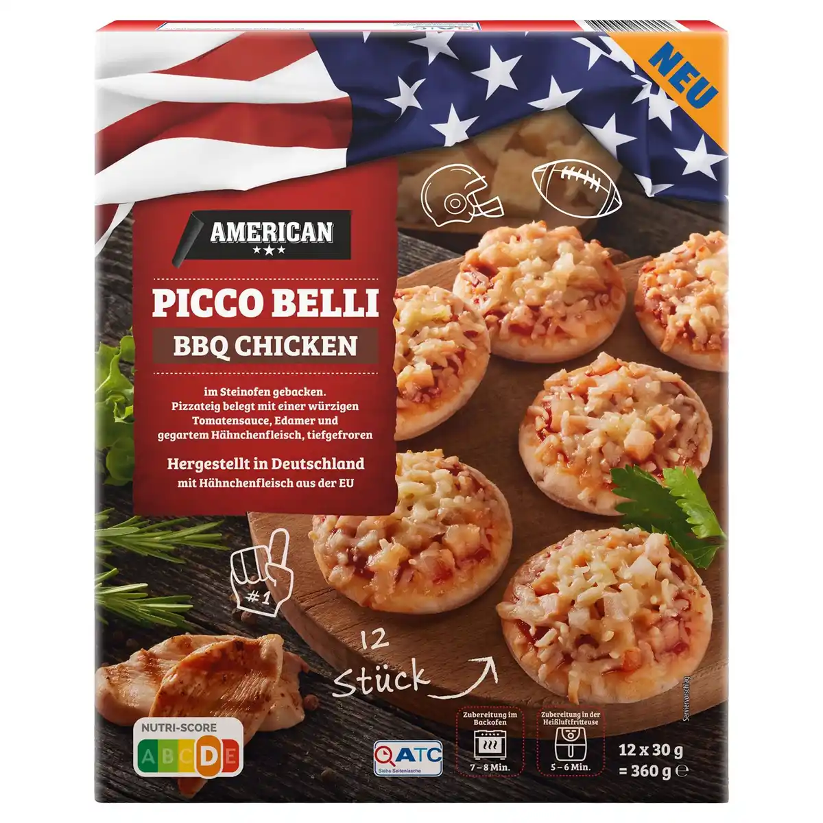 Bild 1 von AMERICAN Picco Belli American BBQ Chicken 360 g