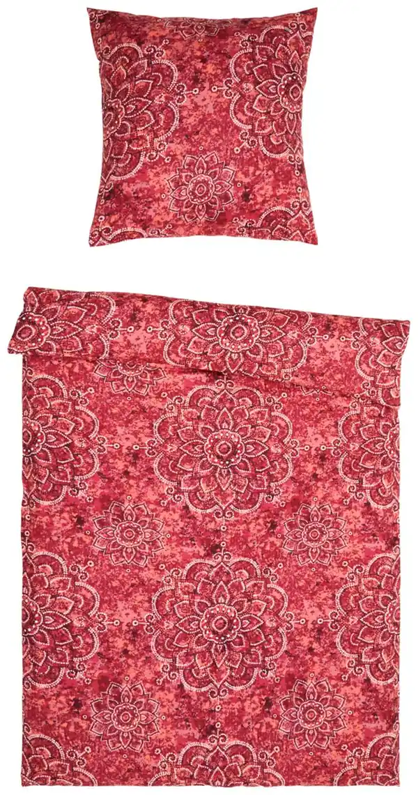 Bild 3 von DREAM@HOME Feinbiber-Bettwäsche-Set ca. 155 x 220 cm, 2-teilig