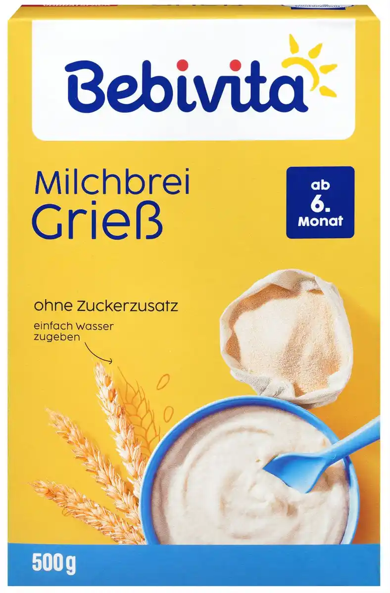 Bild 1 von BEBIVITA Milch- oder Abendbrei, 500-g-Packg.