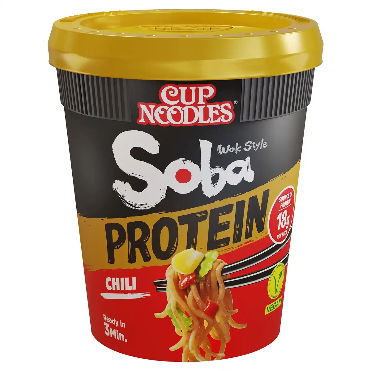 Bild 1 von NISSIN Soba Cup Protein, Protein Chili