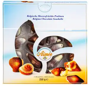 AIMÉE Belg. Meeresfrüchte-Pralinen, 250-g-Packg.