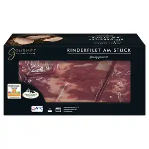 GOURMET Rinderfilet am Stück, ca. 1 kg