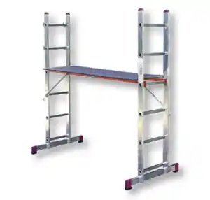 KRAUSE Alu-Gerüst- und Leiter-Set