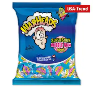 WARHEADS Super Sour Bubble Gum Pops*