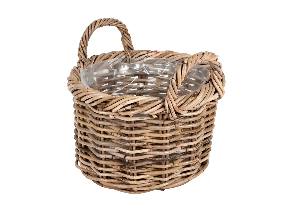 Bild 1 von Weidenkorb 'Marathi' mit Folie ausgeschlagen