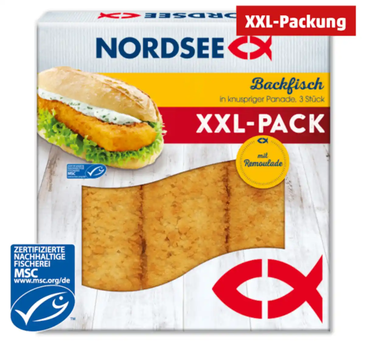 Bild 1 von NORDSEE Backfisch*