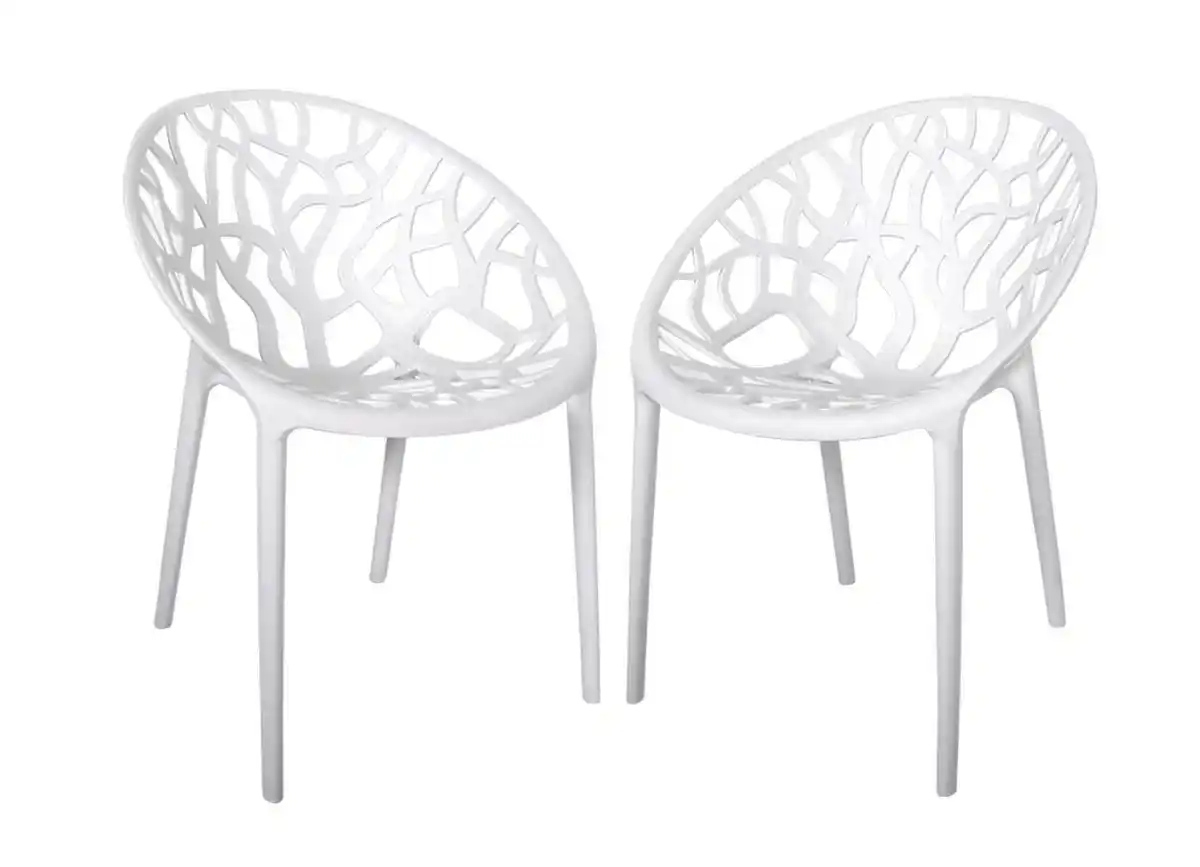 Bild 1 von Stapelstuhl Susanne 4er-Set Weiß