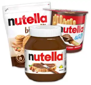 Nutella-Sortiment