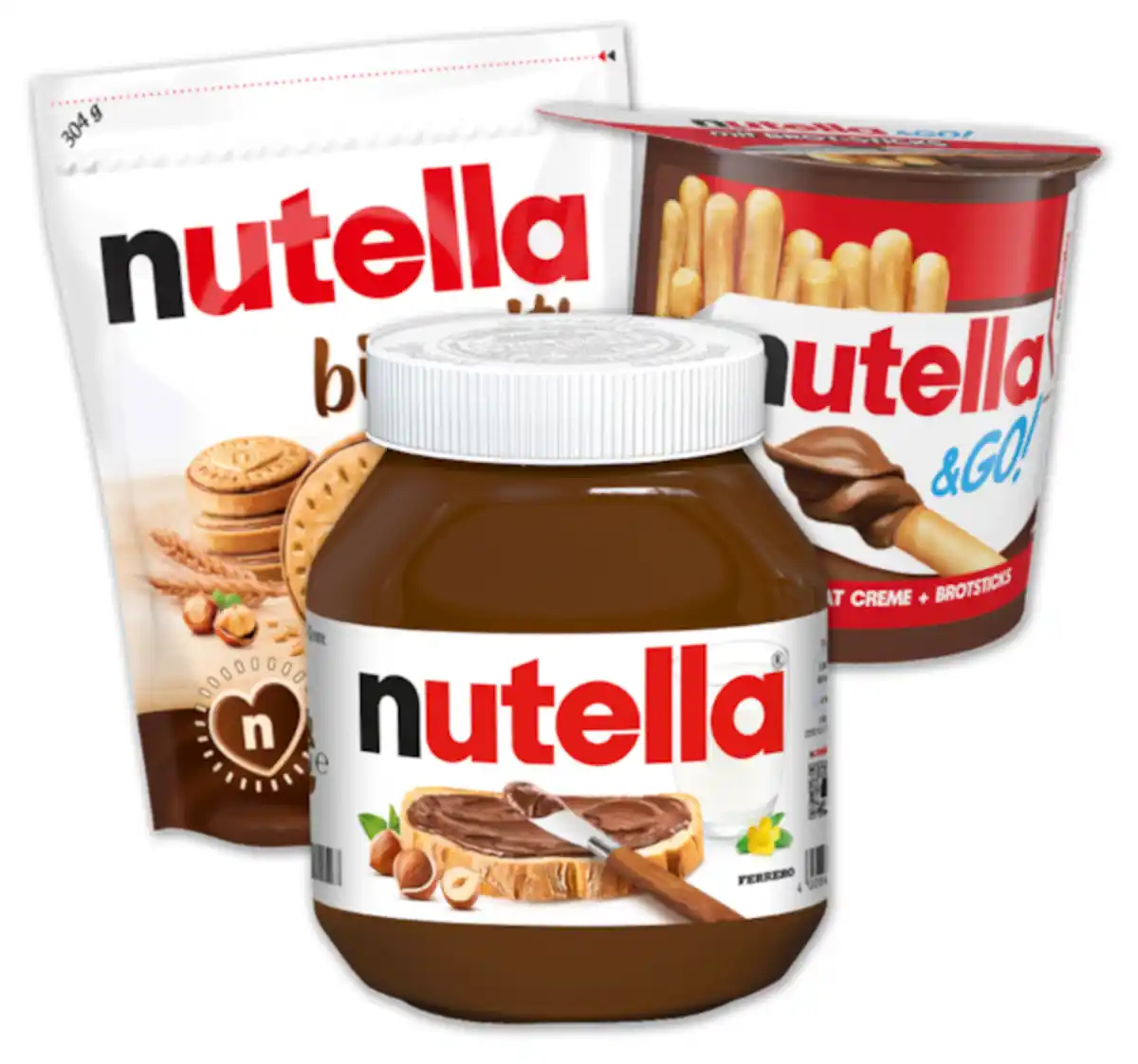 Bild 1 von Nutella-Sortiment