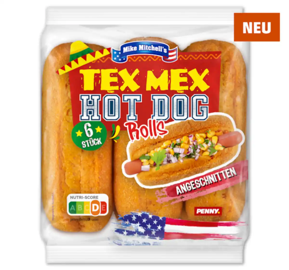 Bild 1 von MIKE MITCHELL’S Tex Mex Hot Dog Rolls*