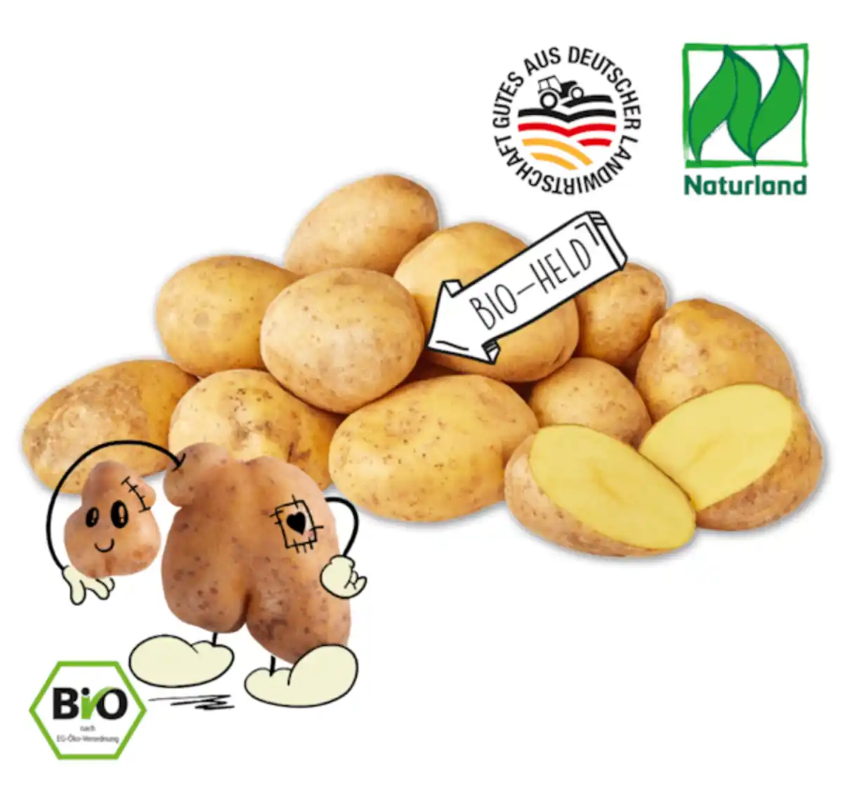 Bild 1 von NATURGUT Deutsche Bio-Kartoffeln