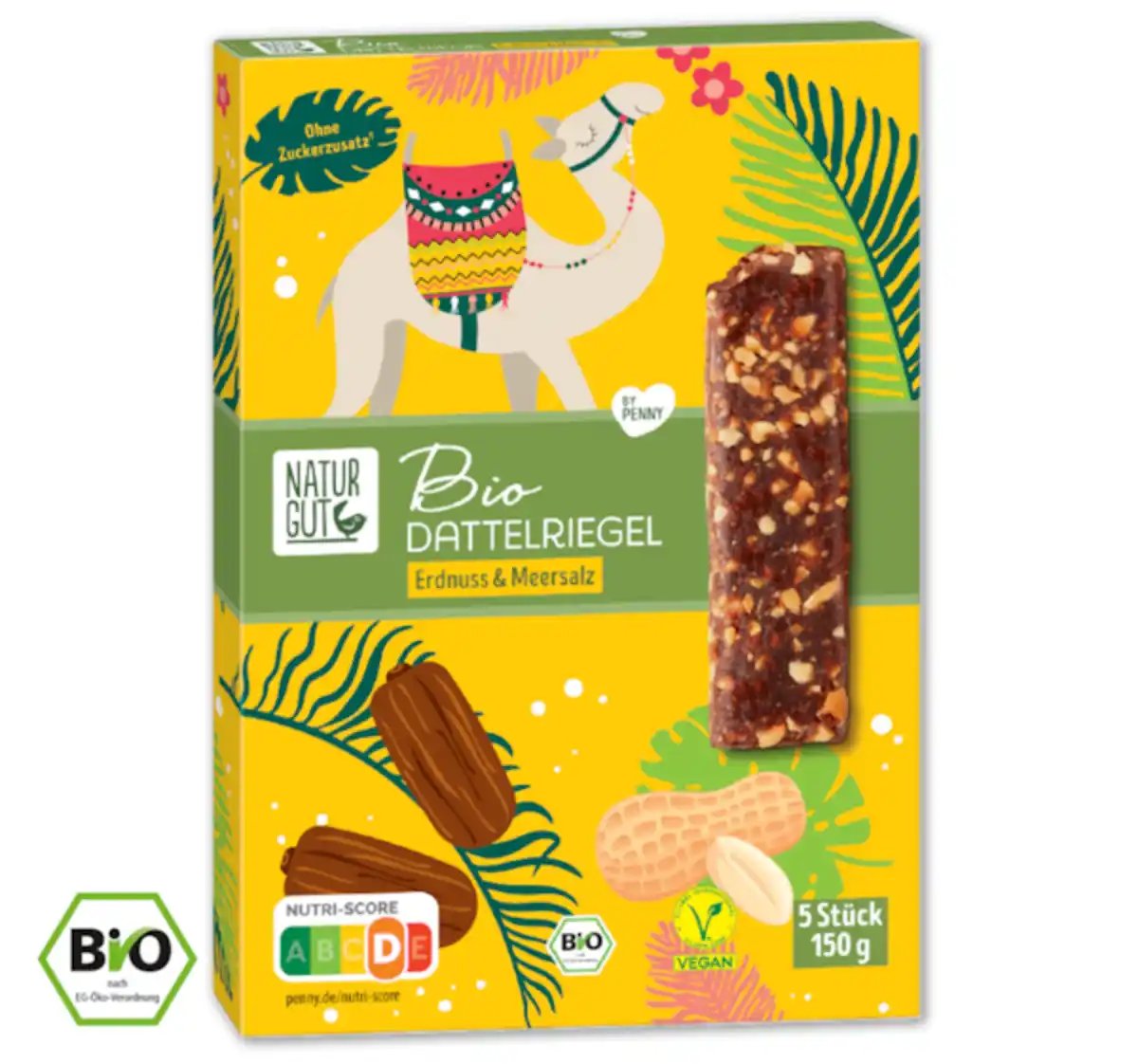 Bild 1 von NATURGUT Bio Dattelriegel