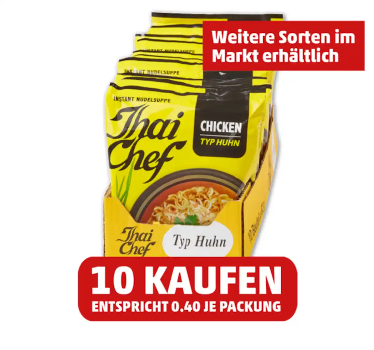 Bild 1 von THAI CHEF Instant-Nudelsuppe