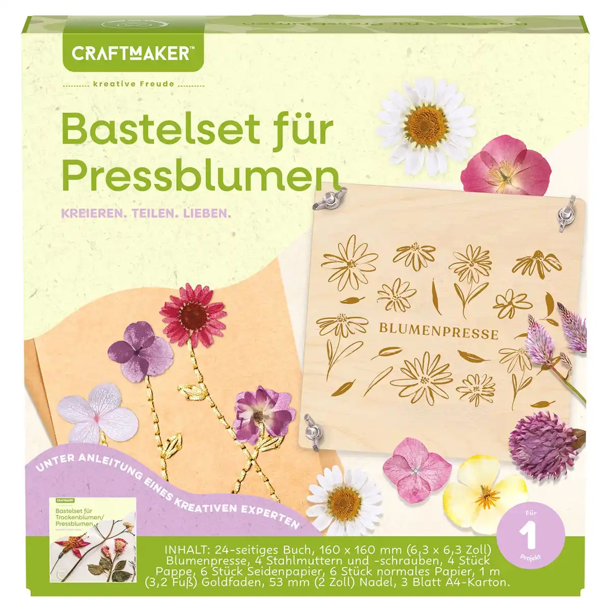 Bild 1 von CRAFTMAKER Bastelset "Craftmaker"