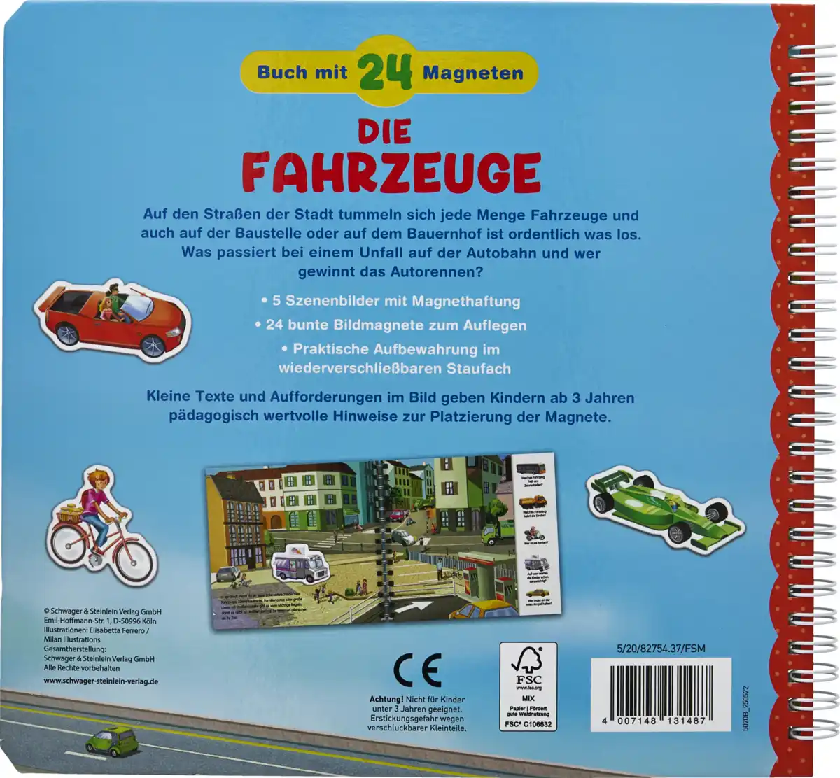 Bild 2 von Schwager & Steinlein Magnetbuch Fahrzeuge