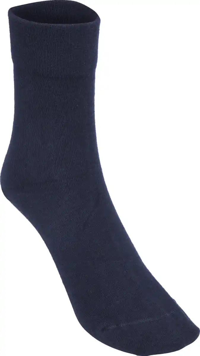 Bild 1 von IDEENWELT Socken ohne Gummibund 2er-Pack dunkelblau Gr. 35/38