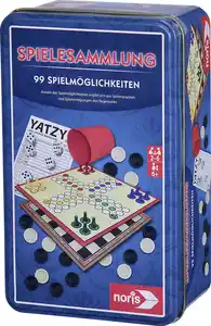 Noris 99iger-Spielesammlung in Metallbox