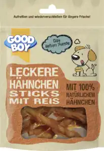 Good Boy Pawsley Hähnchen-Kausticks mit Reis, 90 g