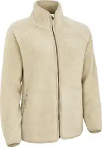 IDEENWELT Teddy Fleece-Jacke beige Gr. S