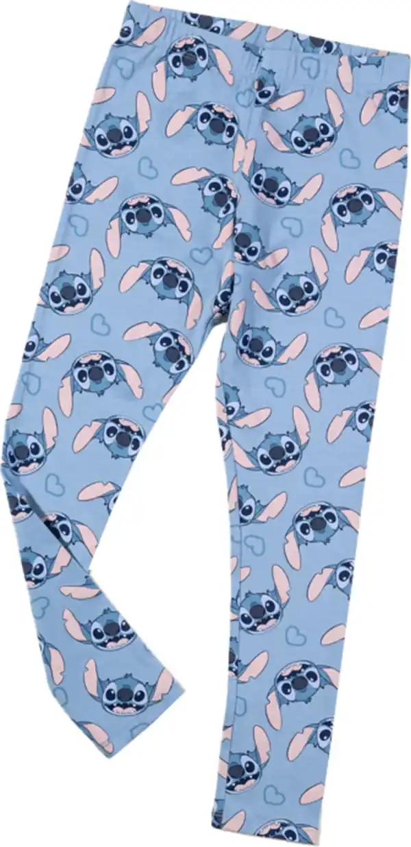 Bild 2 von Disney Stitch Kinder-Leggings 2er-Set Gr. 110/116