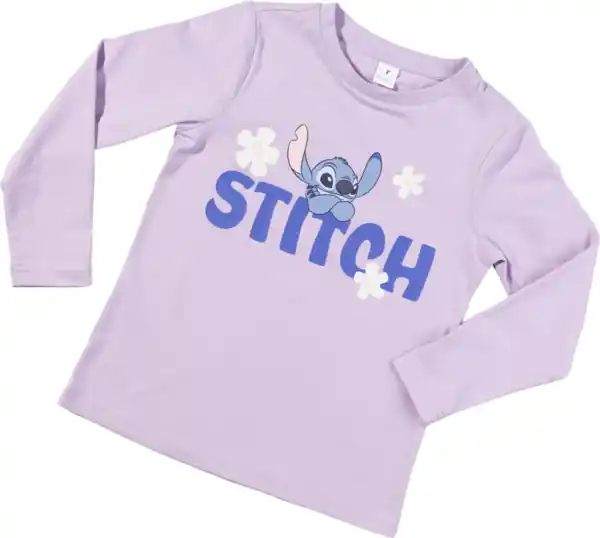 Bild 2 von Disney Stitch Kinder-Shirt lila Gr. 110/116
