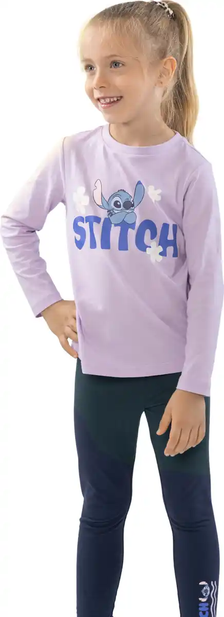 Bild 3 von Disney Stitch Kinder-Shirt lila Gr. 110/116