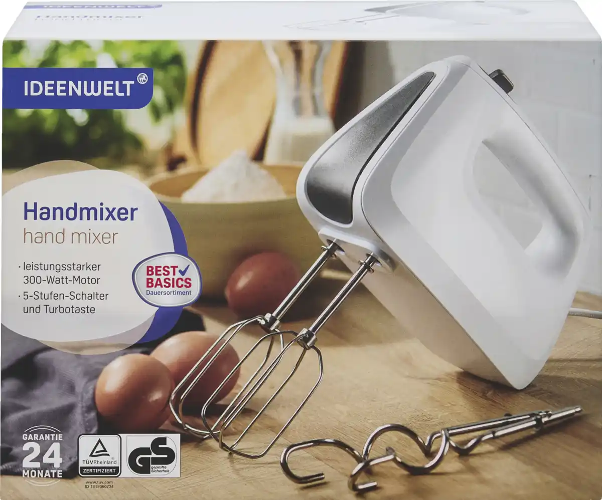 Bild 1 von IDEENWELT Best Basics Handmixer