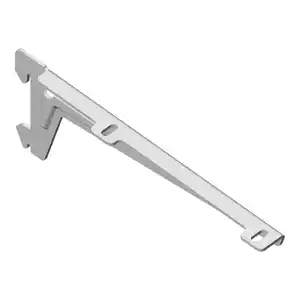 Element System Winkelträger weiß 19 x 2 x 7,5 cm 2 Stück