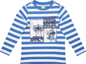 Disney Stitch Kinder-Shirt blau Gr. 110/116